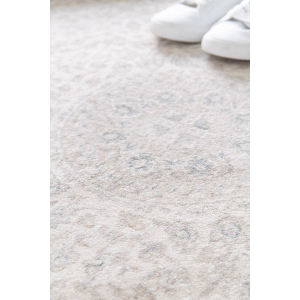 Tapis velours à poil ras TOPKAPI beige sable, AFK LIVING
