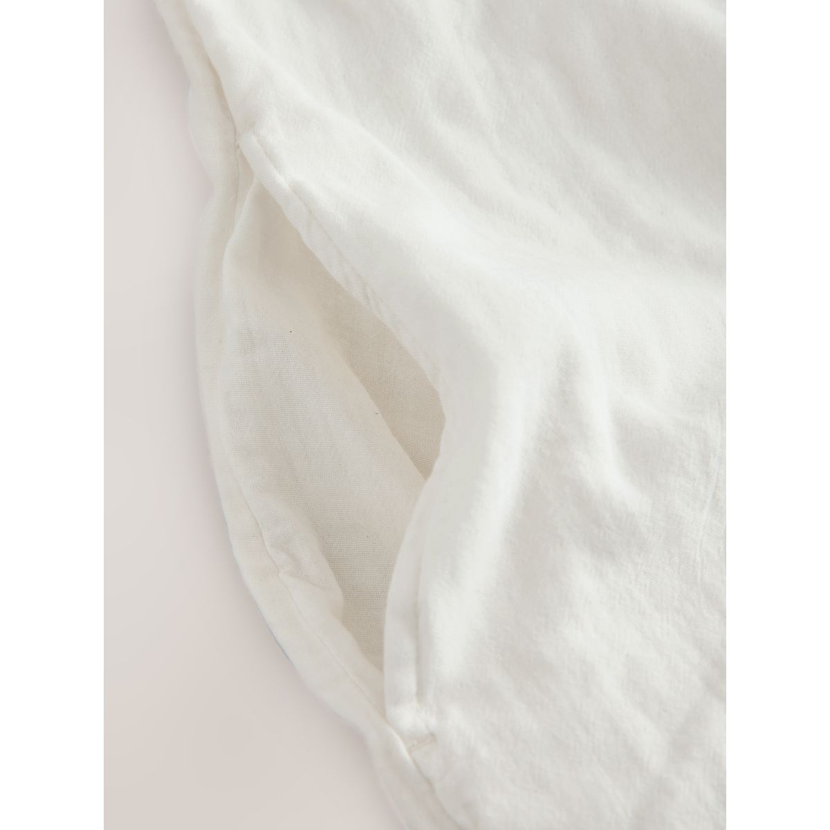 Barboteuse en double gaze blanc, NEXT