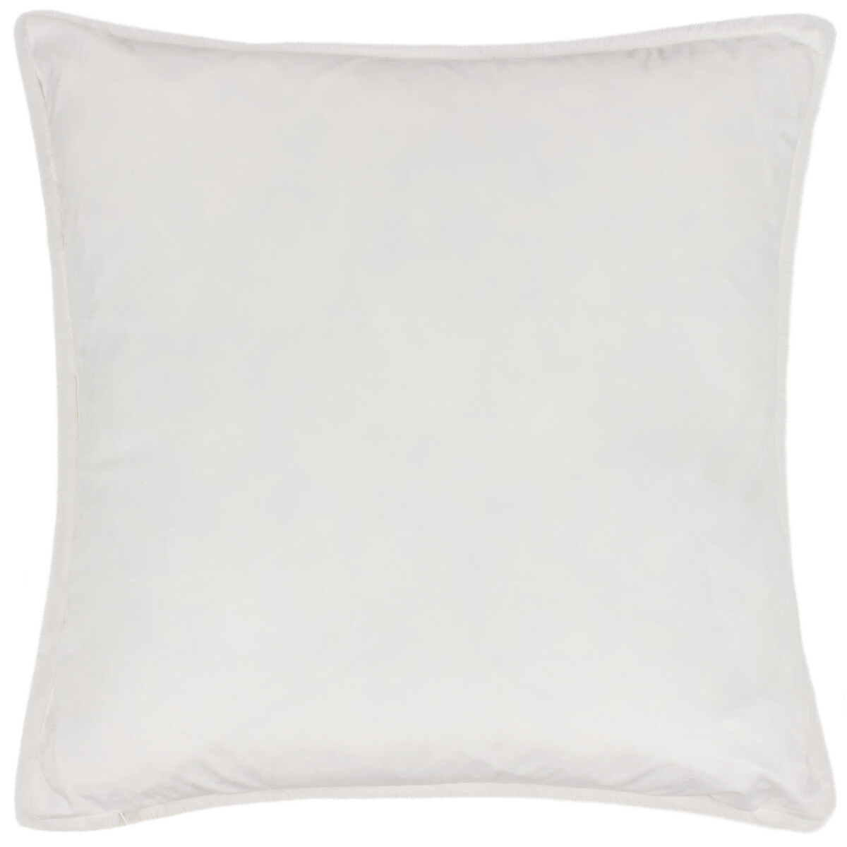 Stanza Faux Fur Feather Filled Cushion white, PAOLETTI