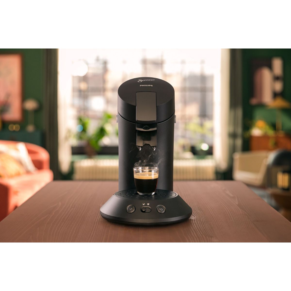 Cafetière À Dosette Senséo Original Plus Csa210/61 noir intense, SENSEO