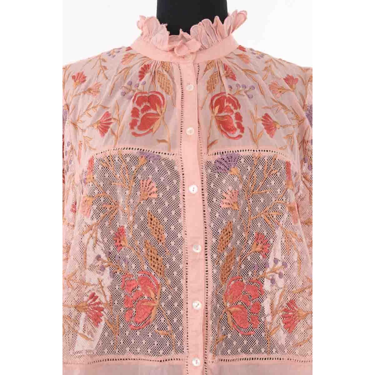 Blouse - Très Bon État rose, ANTIK BATIK