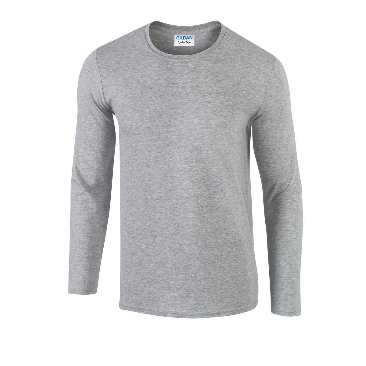 T-shirt SOFTSTYLE gris chiné, GILDAN