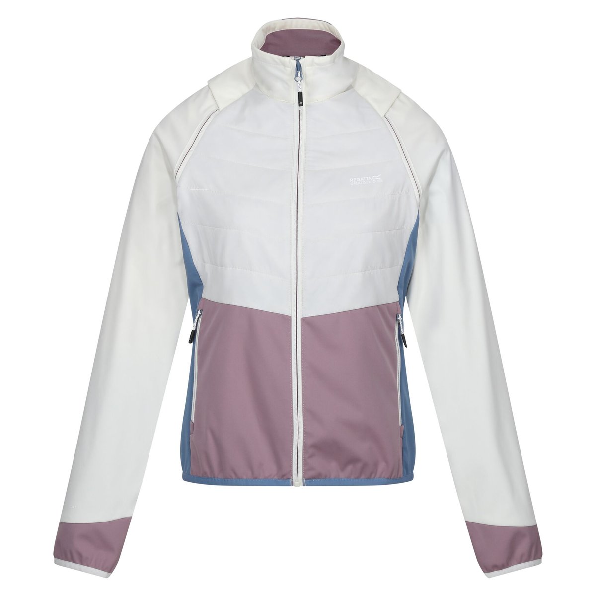 Veste hybride STEREN blanc / bleu chiné, REGATTA