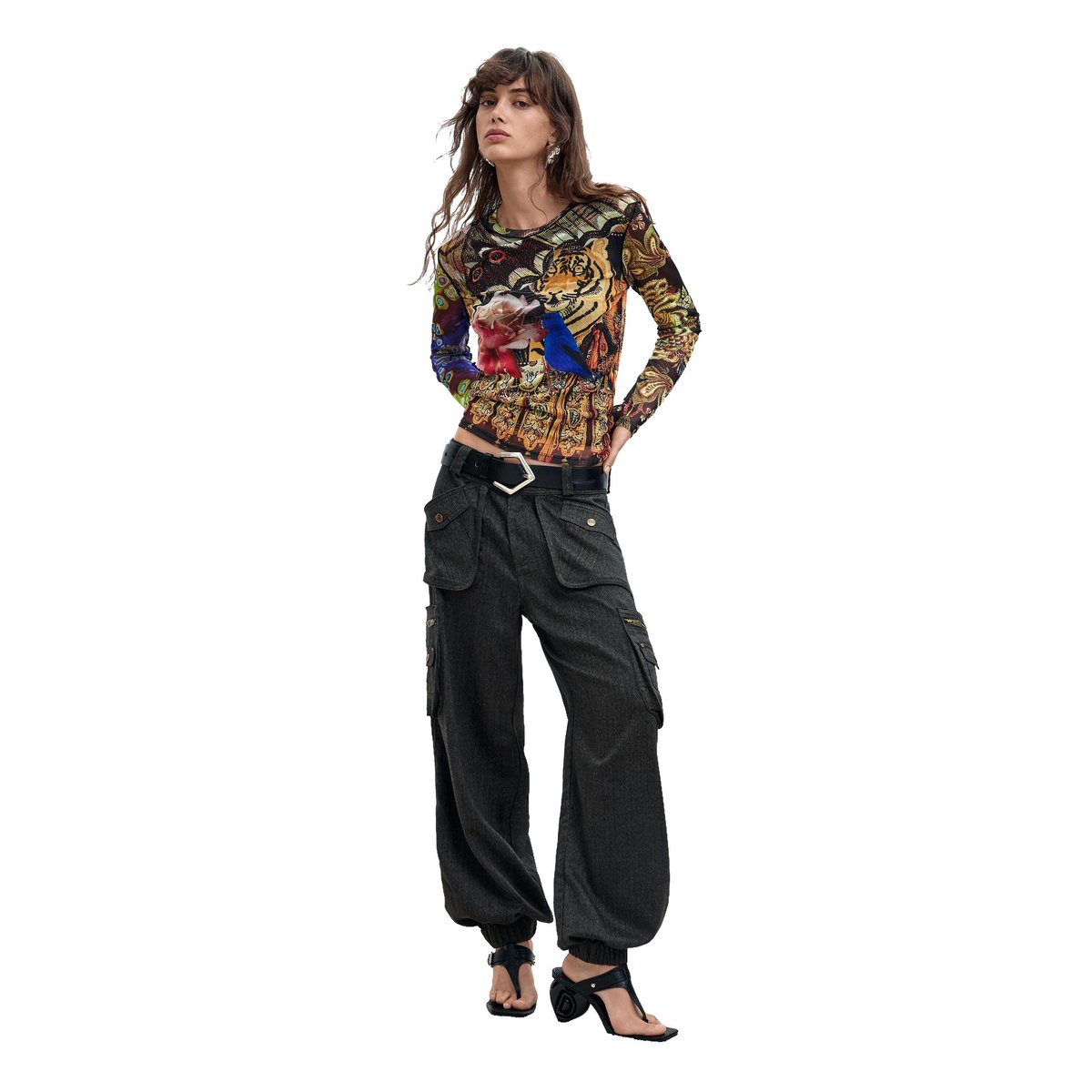 T-shirt imprimé M. C. Lacroix multicolore, DESIGUAL