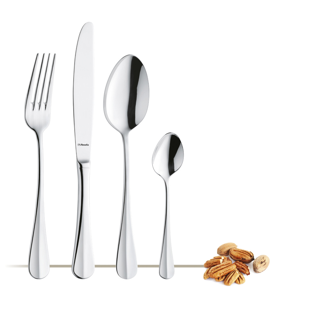 Ménagère 24 pièces - BAGUETTE inox, AMEFA