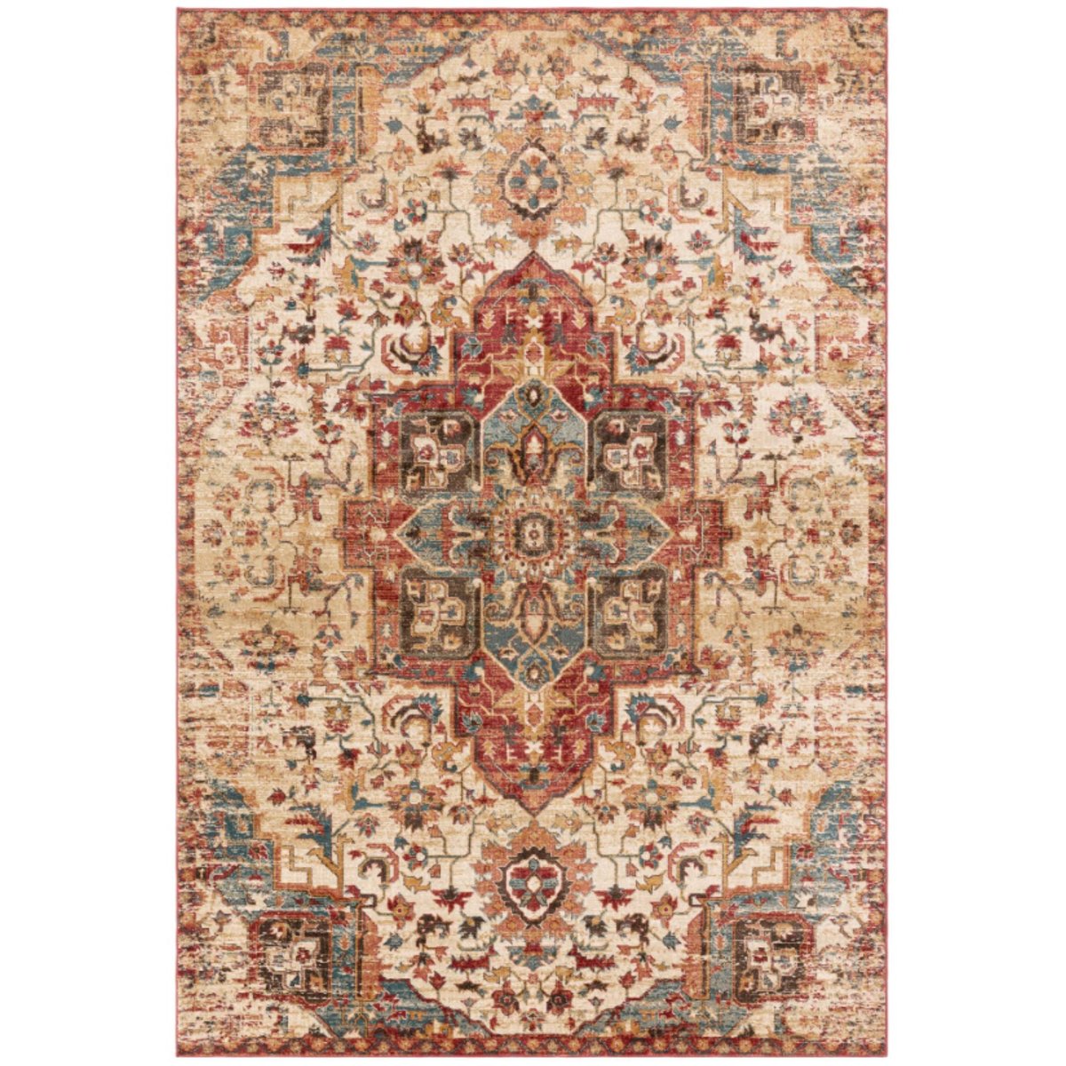 Tapis tissé plat style orient JARA multicolore, NOVATREND