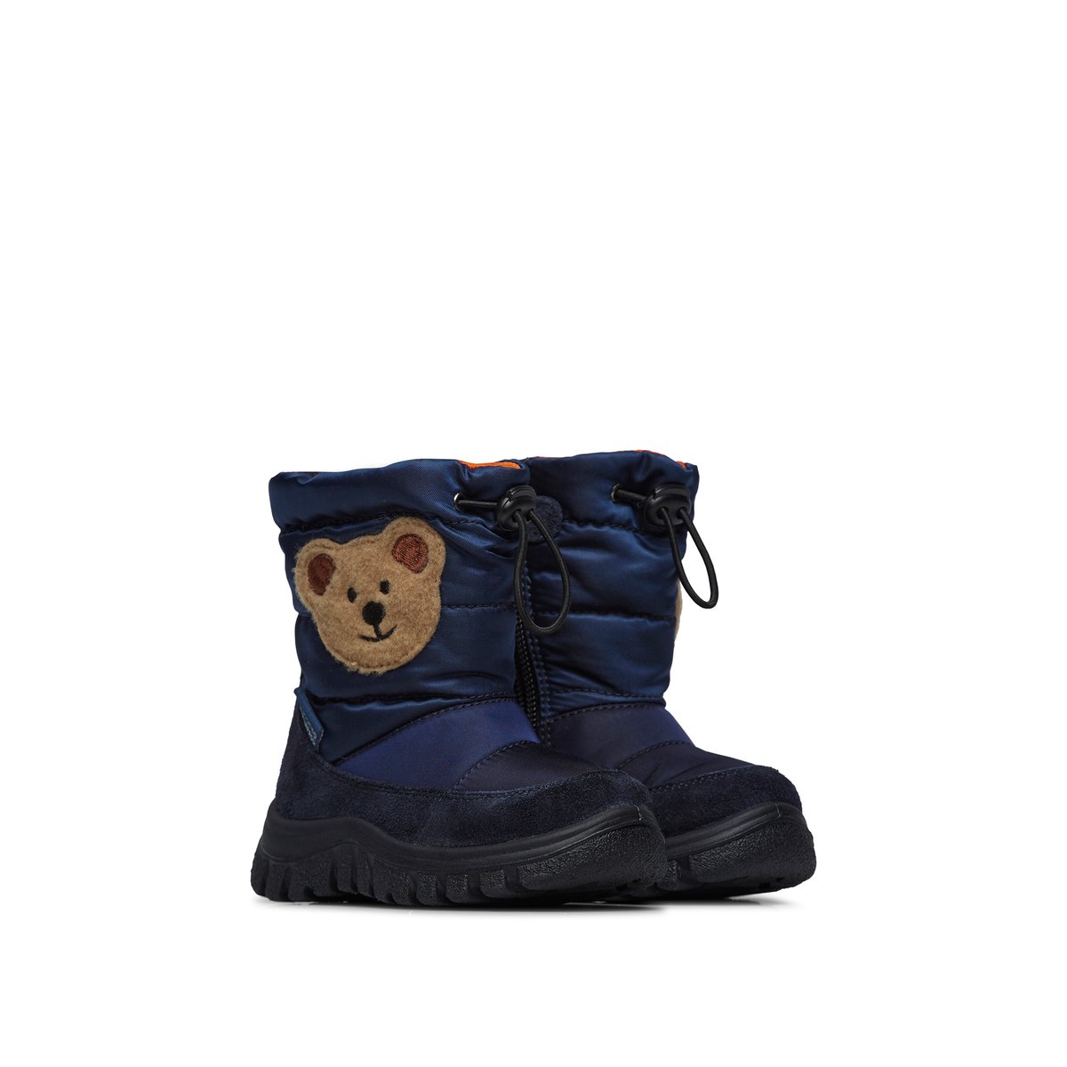 Bottes en suède et tissu POZNURR BEAR 2 WP marine, FALCOTTO