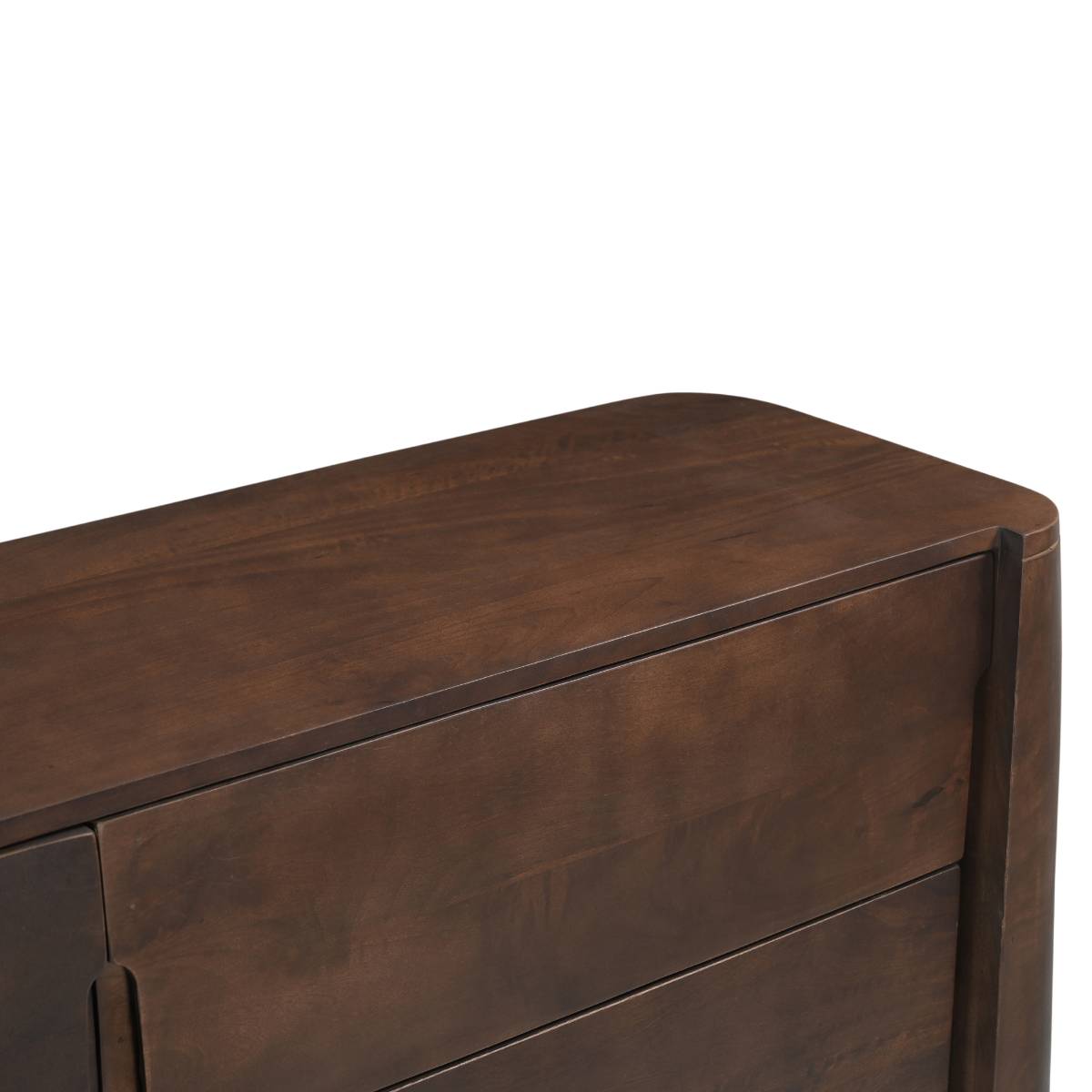 Commode en bois de manguier LIRIEL bois foncé, MADE IN MEUBLES