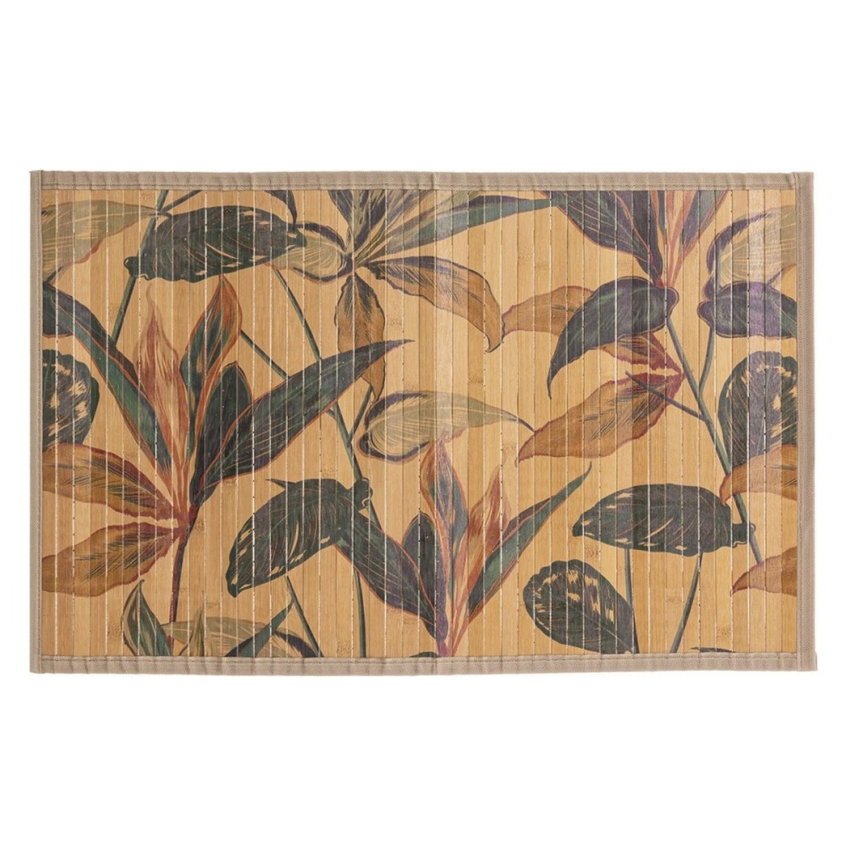 Tapis lattes bambou 50x80 Palawan beige, ATMOSPHERA