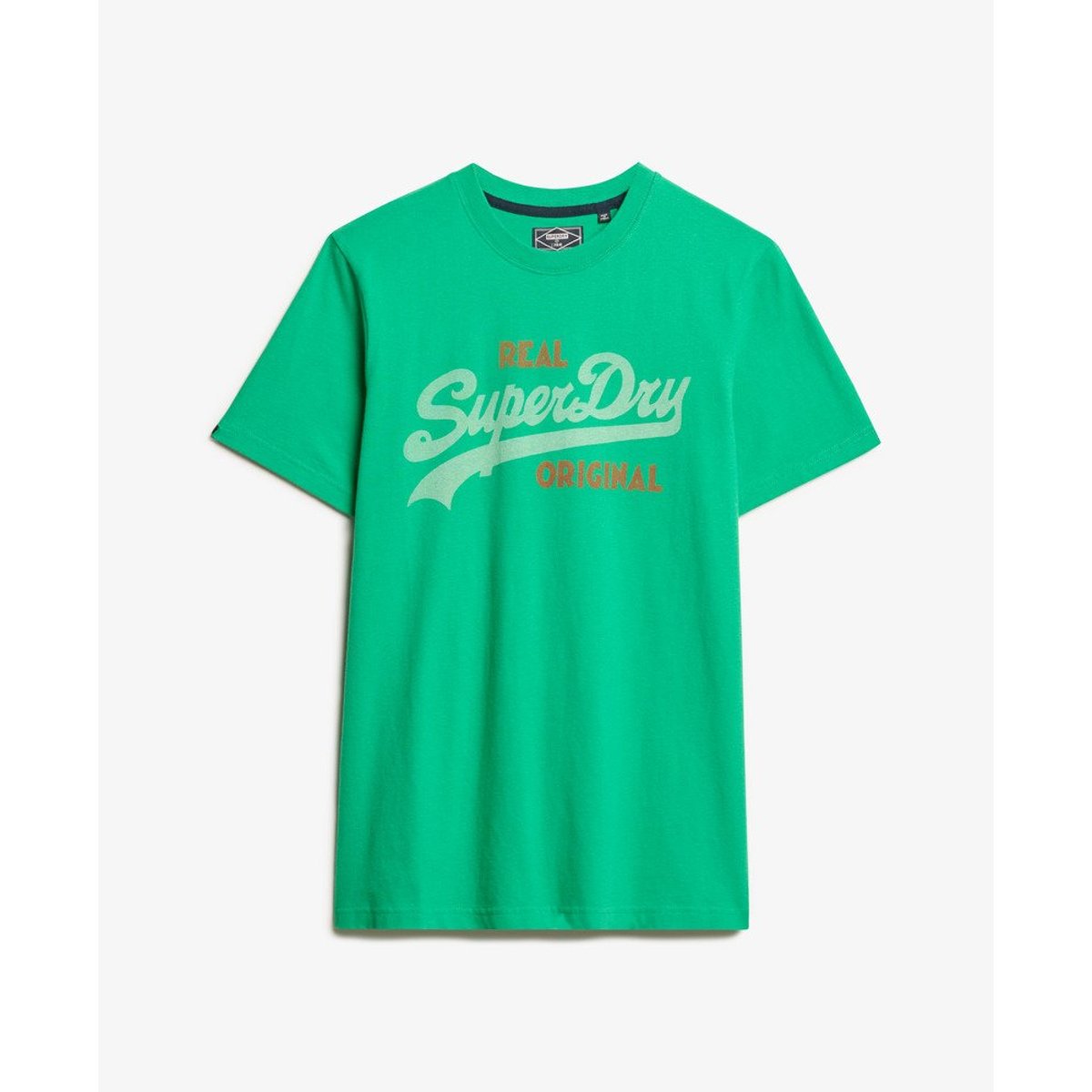 T-shirt Vintage Logo Soda Pop vert drop kick, SUPERDRY