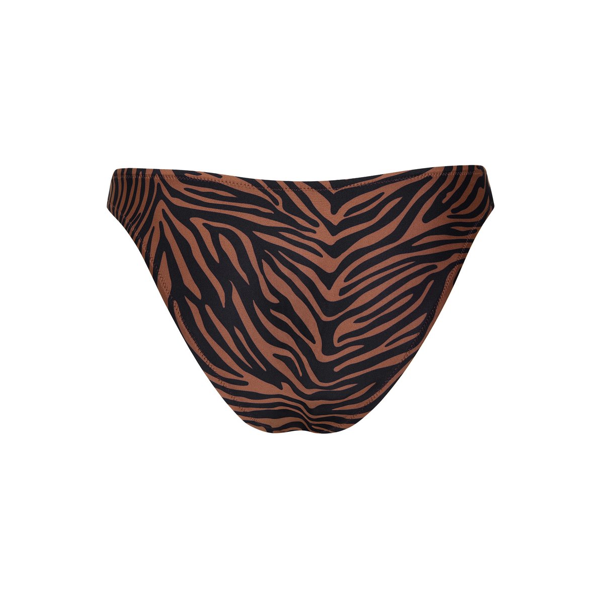 Bas maillot slip de bain échancré Lima marron, LISCA