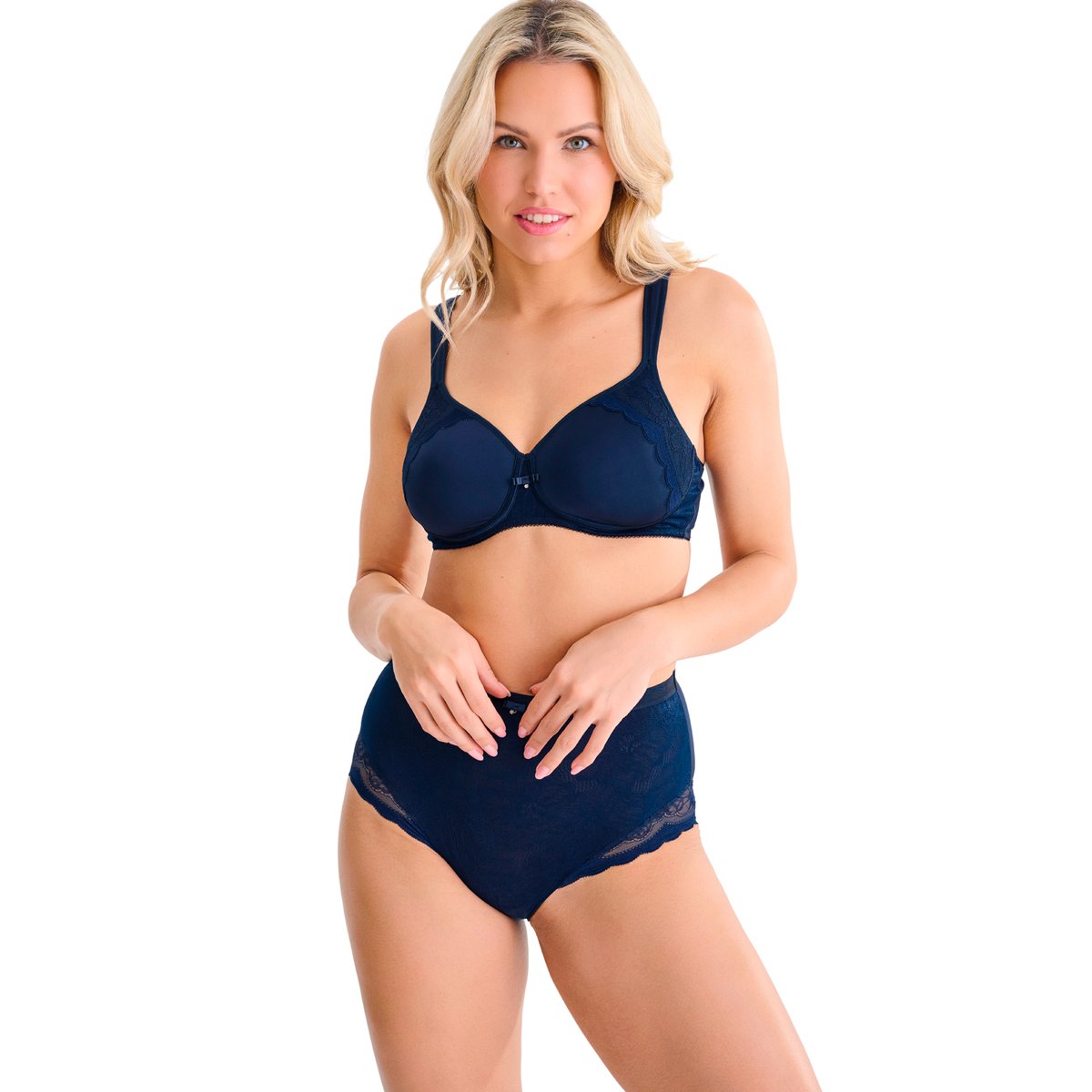 Soutien-gorge préformé sans armatures EVELYN bleu, LISCA