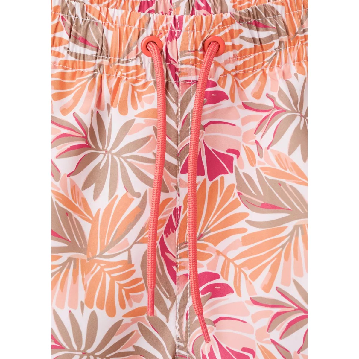Maillot de bain imprimé floral orange, MANGO KIDS
