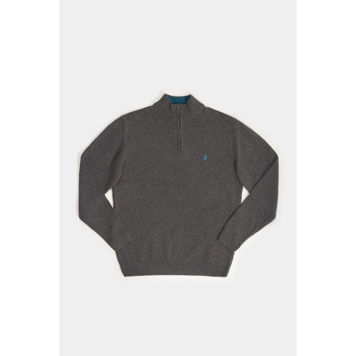 Pull 1/2 zip gris, MCS
