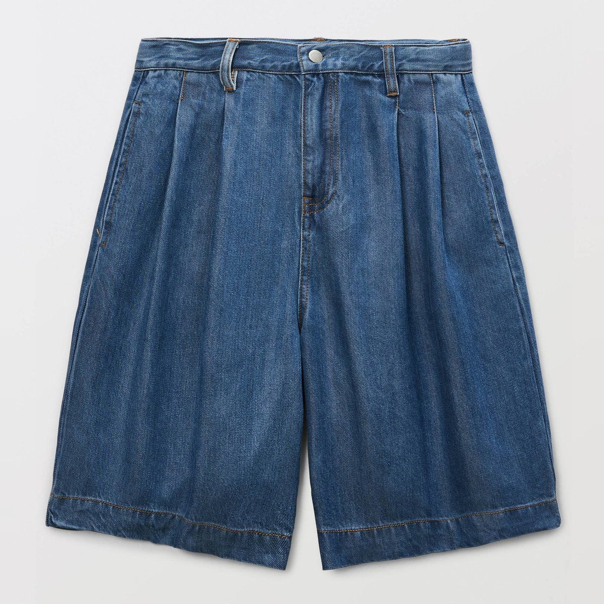 Bermuda en lyocell stone denim, MONOPRIX