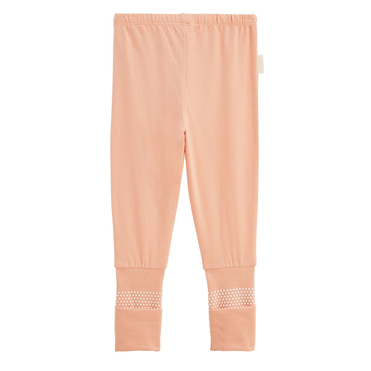 Pyjama enfant 2 pièces à pieds retroussables Santa Giulia corail, PETIT BEGUIN