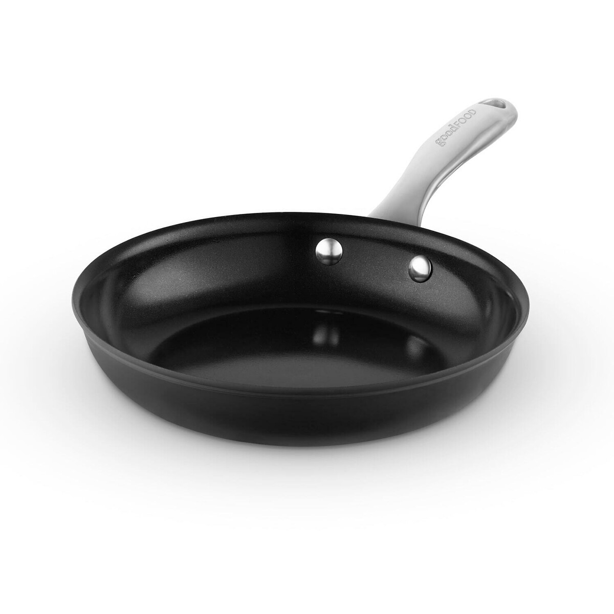 24cm Hard Anodized Non-Stick Frying Pan black, GOOD FOOD BY TOWER