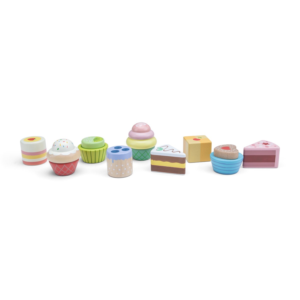 Assortiment de pâtisseries rose, NEW CLASSIC TOYS