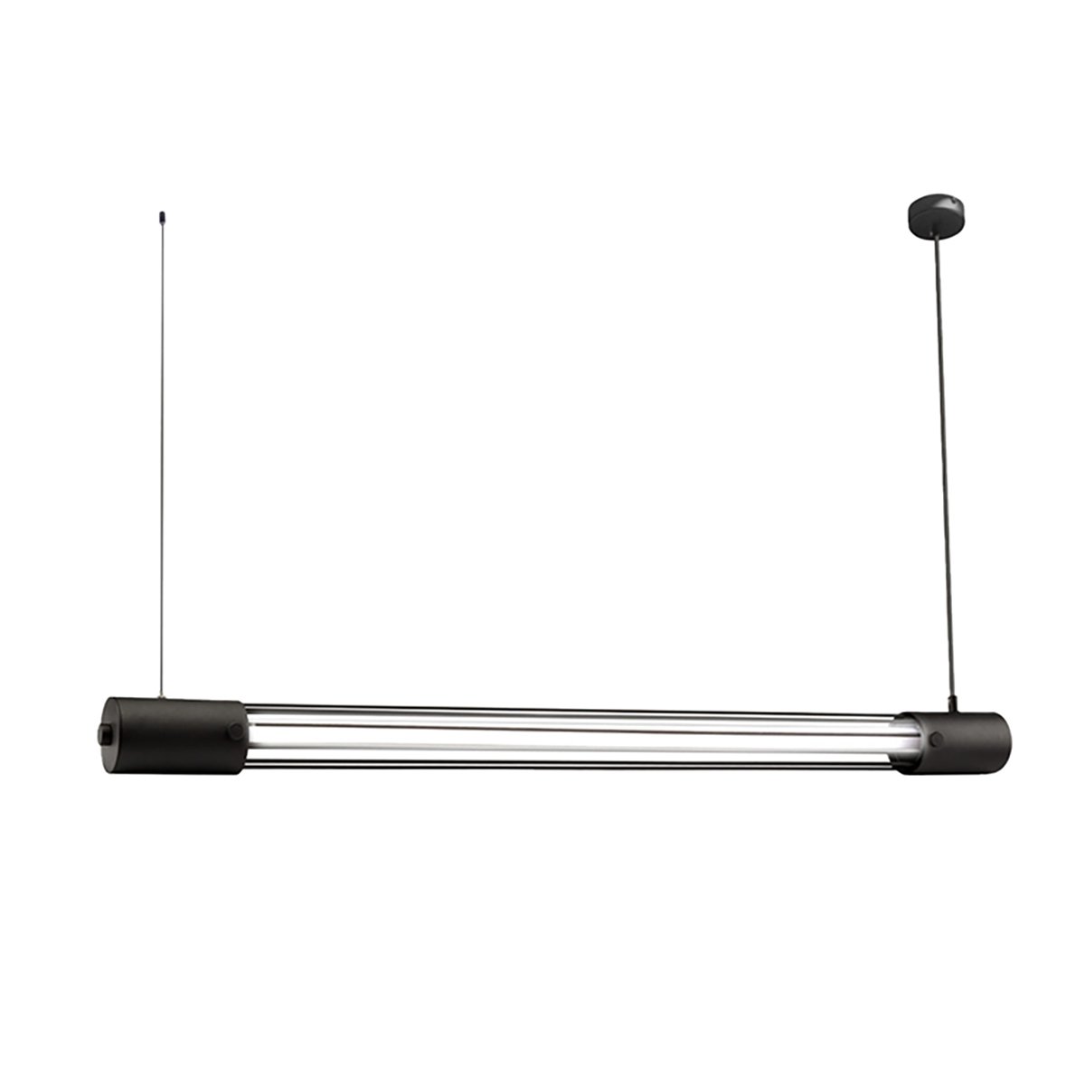 Suspension Acier Noir T8 1 Valo noir, EDEN