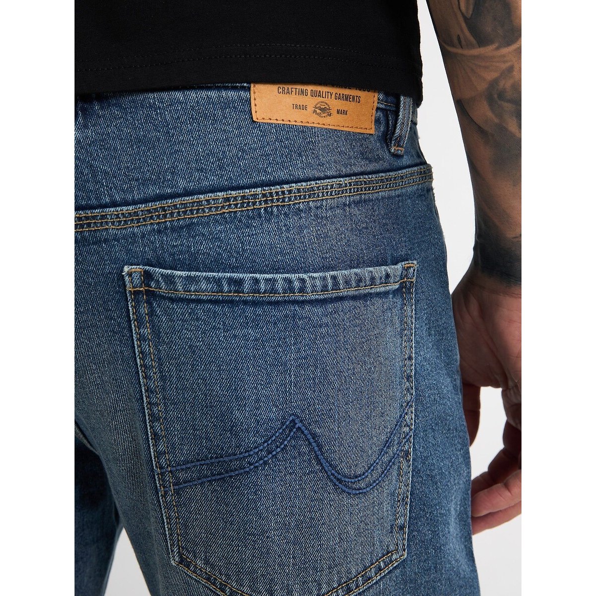 Jean loose fit LEWIS bleu moyen, PETROL INDUSTRIES