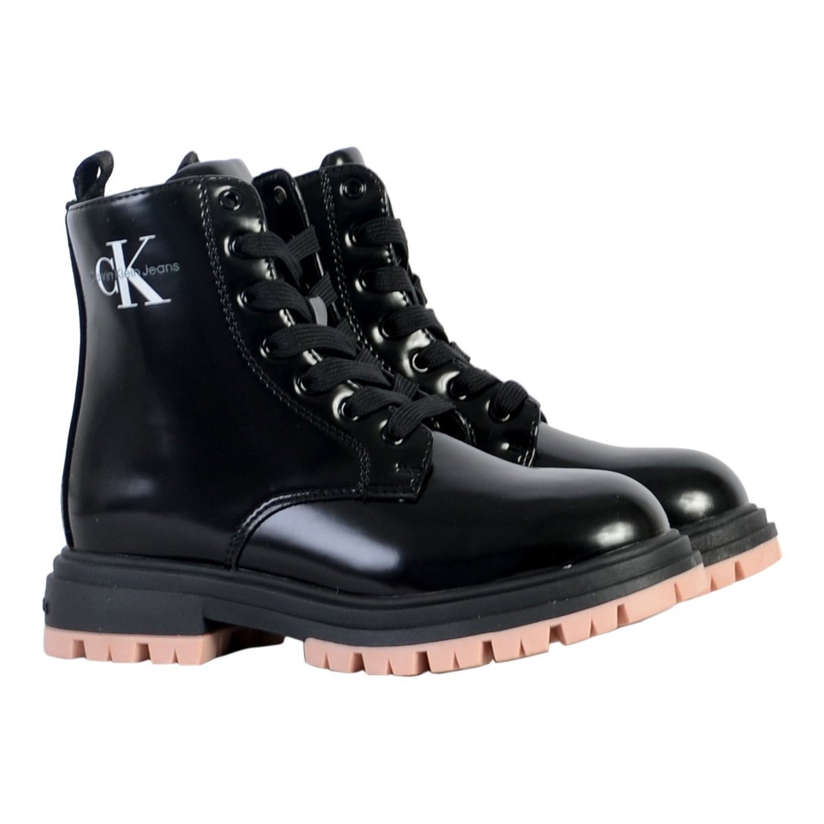 Bottine à Lacets Jeans Lace-up Bootie noir, CALVIN KLEIN JEANS