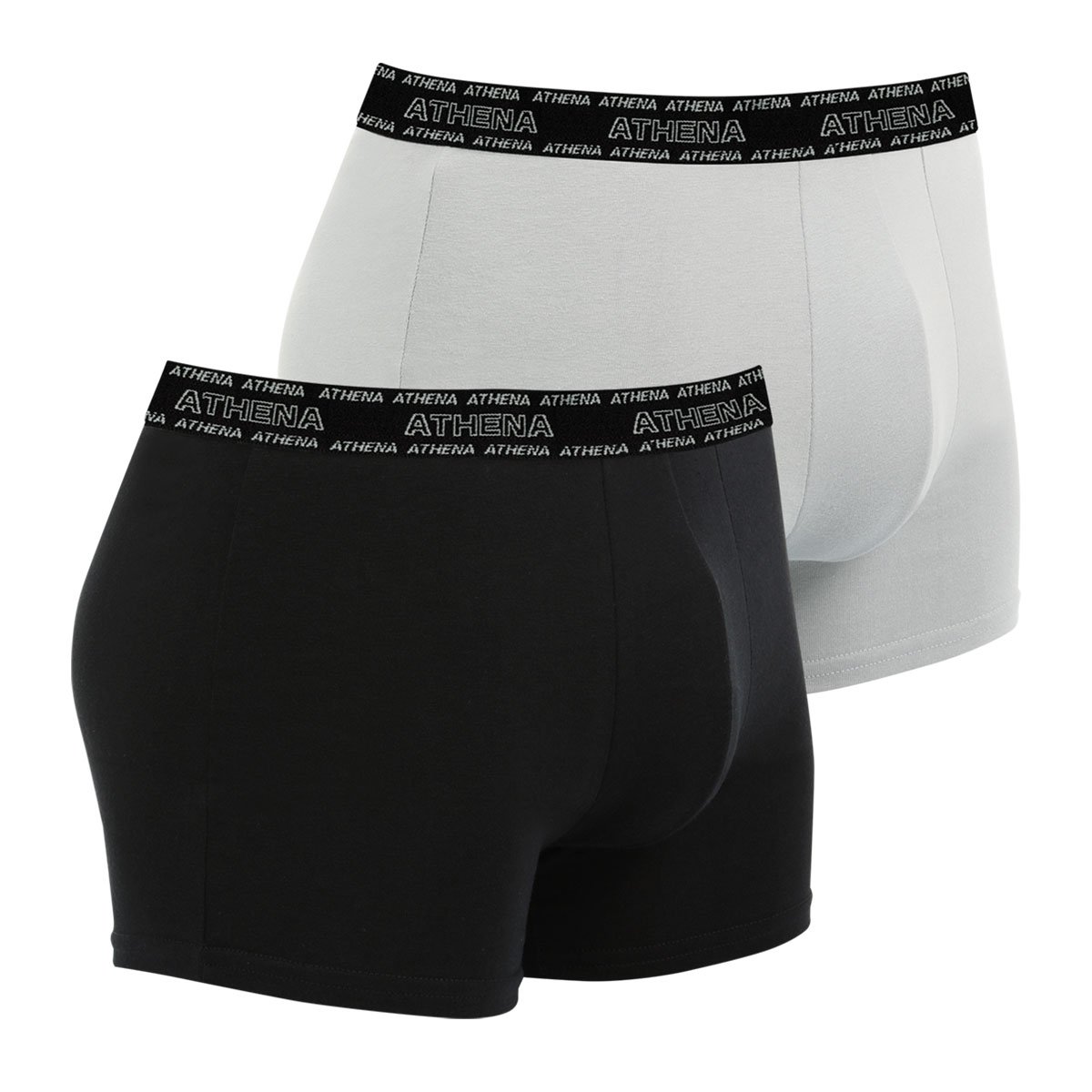 Boxers, lot de 2, ECO PACK noir-blanc, ATHENA