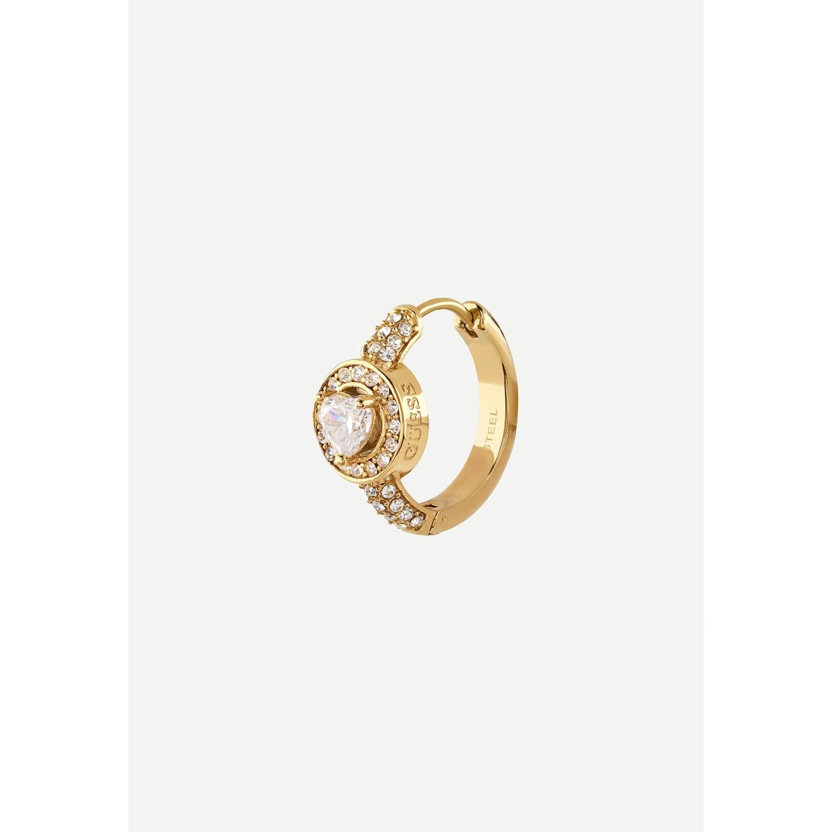 Boucles D'oreilles M'ama Non M'ama or, GUESS