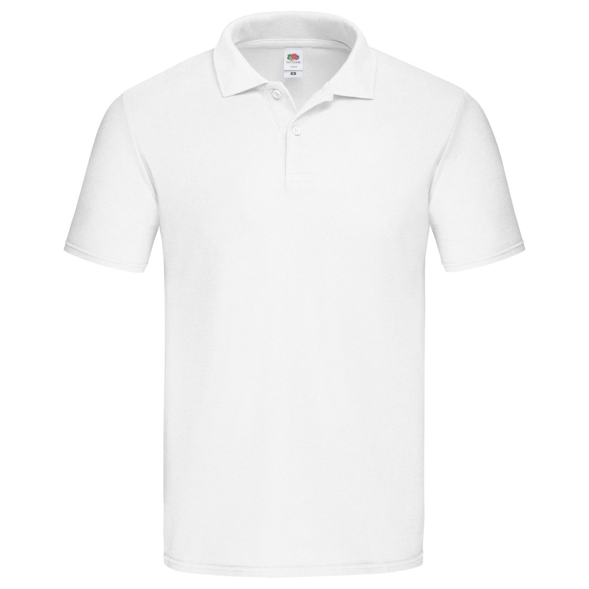 Polo blanc, FRUIT OF THE LOOM