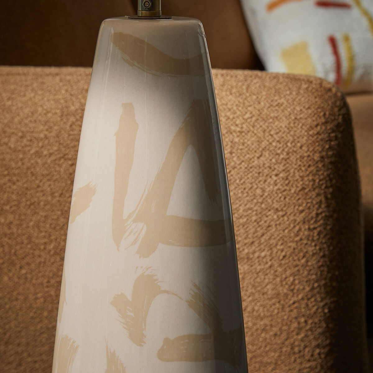 MADE.COM Vince Floor Lamp cream, MADE