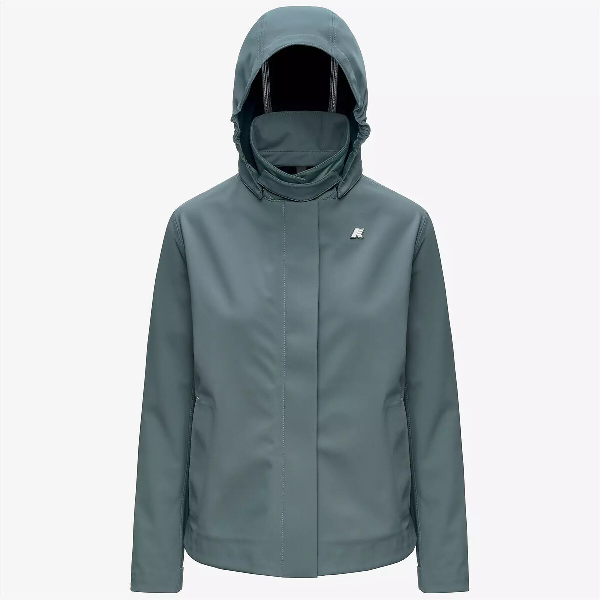 Coupe-vent mi-long, BLEIZOU BONDED bleu vert, K-WAY