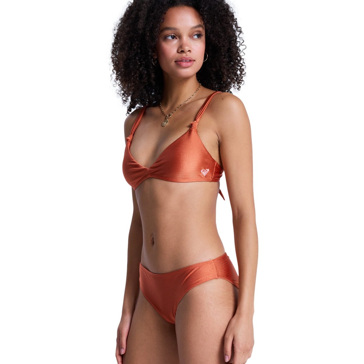 Bas de maillot de bain culotte bikini hipster BEACHSIDE BOHEMIA HIPSTER. orange ginger spice, ROXY