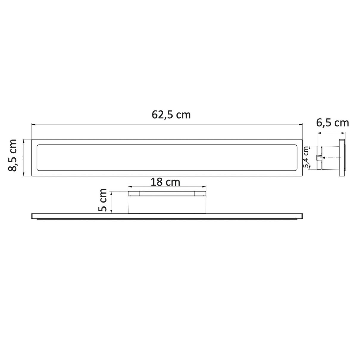 Applique Murale Ultra Tendance – MATTEA blanc, KOSILUM