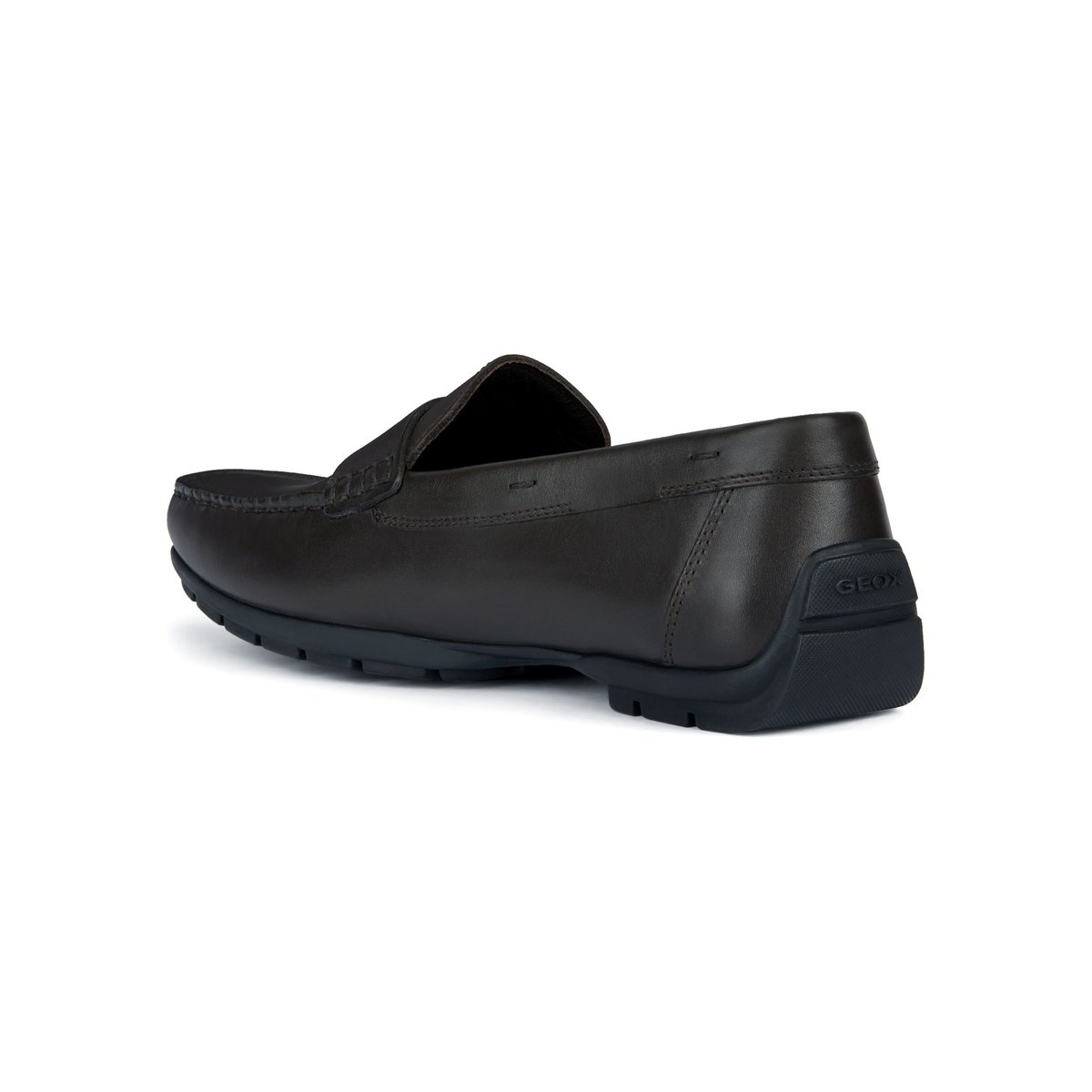 Mocassins U MONER W 2FIT brun foncé, GEOX