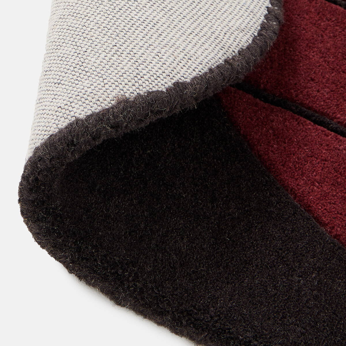 Tapis asymétrique en laine, NODIN multicolore, LA REDOUTE INTERIEURS