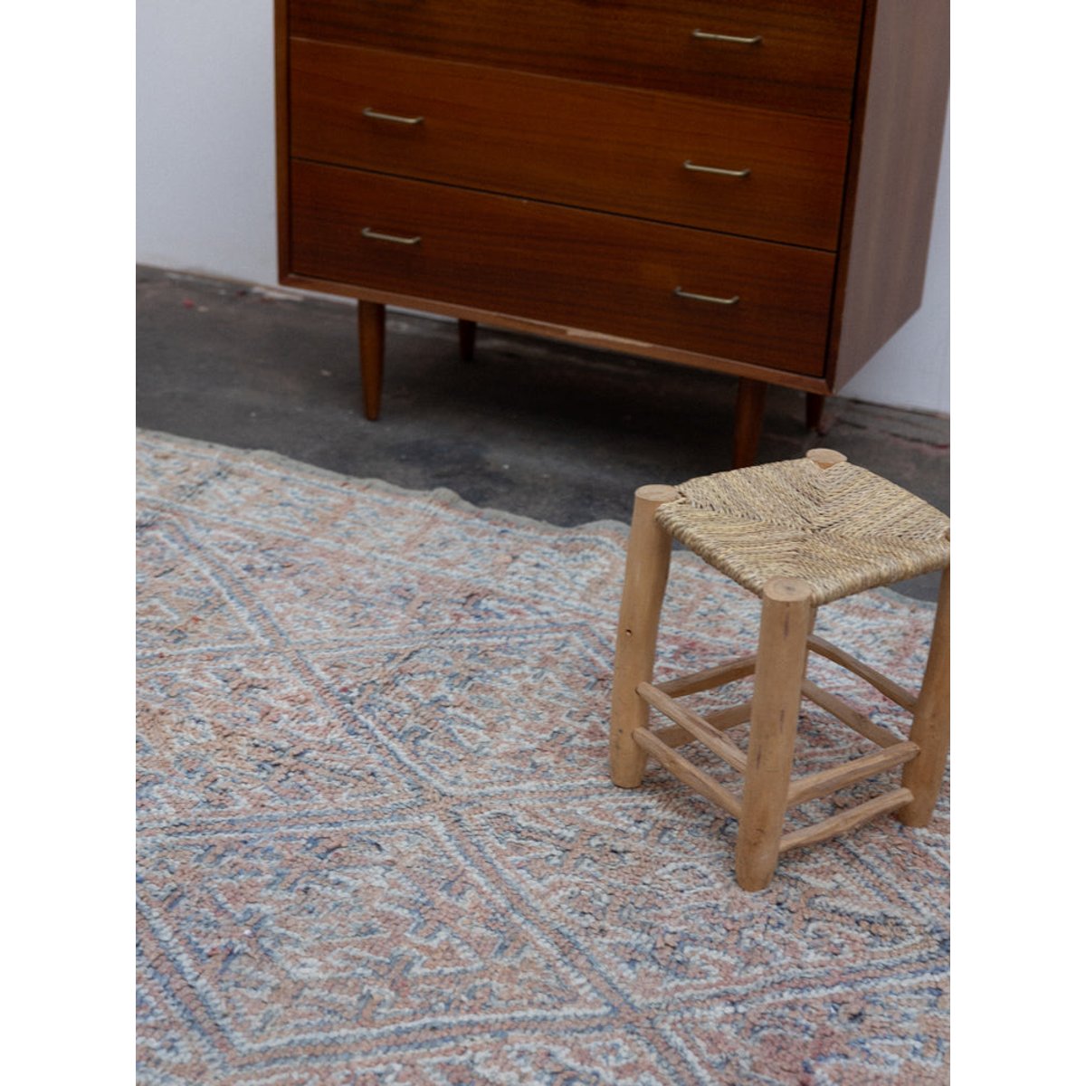 Tapis en laine naturelle beige Olivier N°63 - Bon état beige, DEBONGOUT