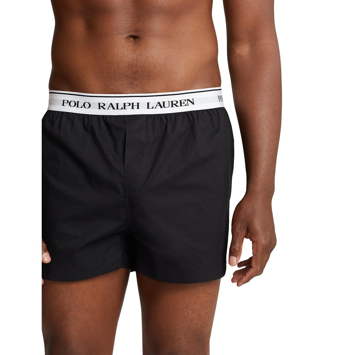 Pack of 3 Stretch Cotton Boxers black + black + black, POLO RALPH LAUREN