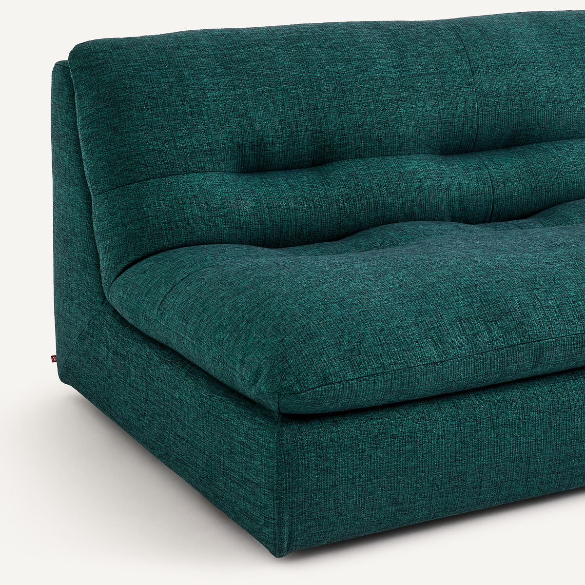 3-Sitzer-Sofa, modular, aus meliertem, Stoff, GIULIANO dunkelgrün, AM.PM