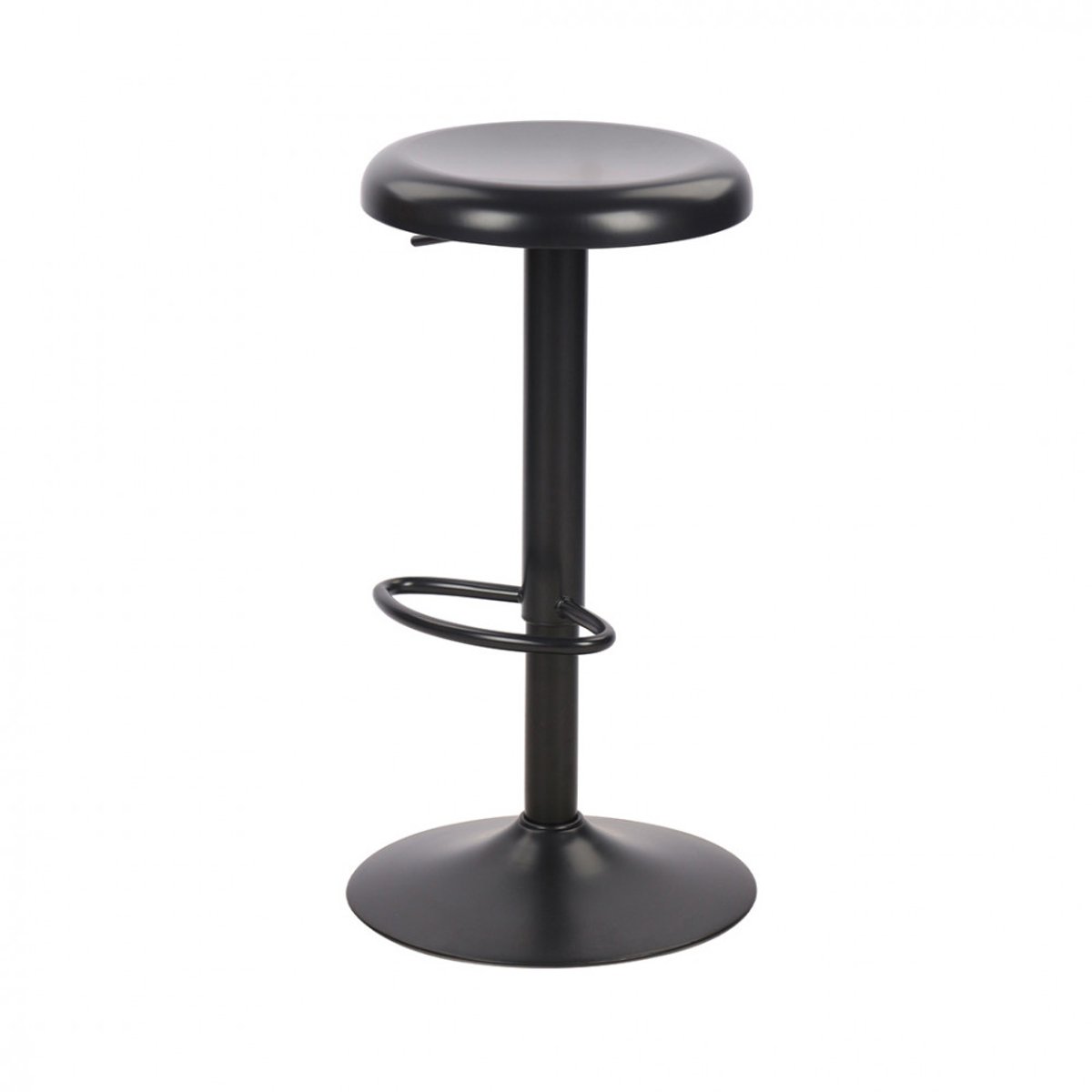 Tabouret de bar réglable en métal H60-81cm- POP noir, DRAWER