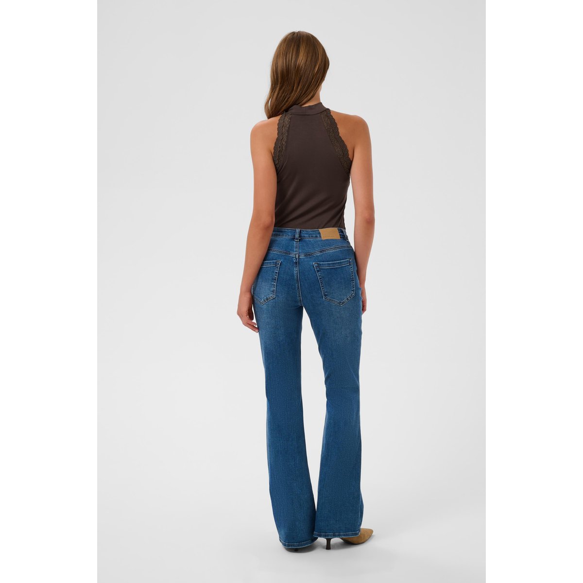 Sans manches marron chocolate brown, KAFFE