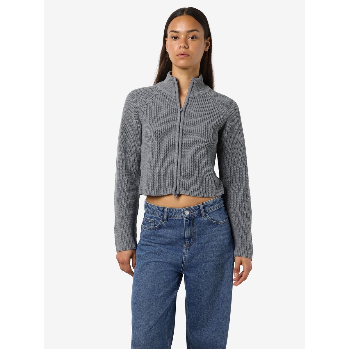 Cardigan medium grey melange, NOISY MAY