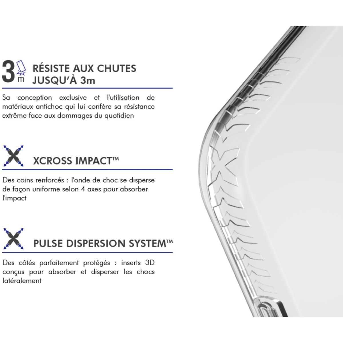Coque Google Pixel 11 Pro XL Transparente PULS couleur unique, FORCE CASE