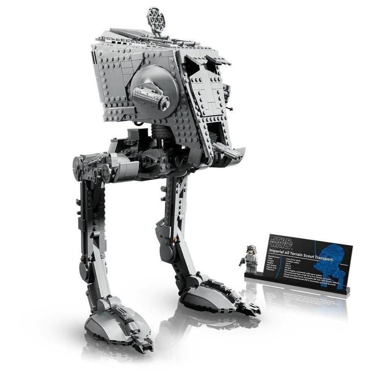 LEGO Star Wars - Le marcheur AT-ST UCS - 75417 gris, LEGO
