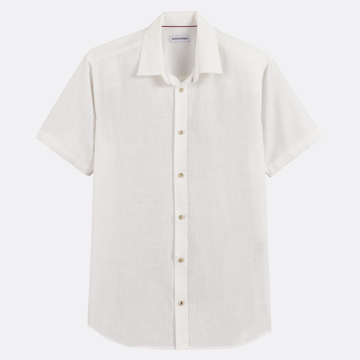 Camicia a maniche corte bianco, JACK & JONES
