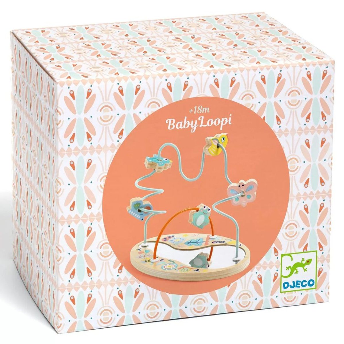Baby blanc - BabyLoopi couleur unique, DJECO