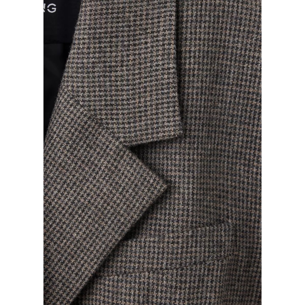 Veste costume laine mélangée regular-fit marron moyen, MANGO