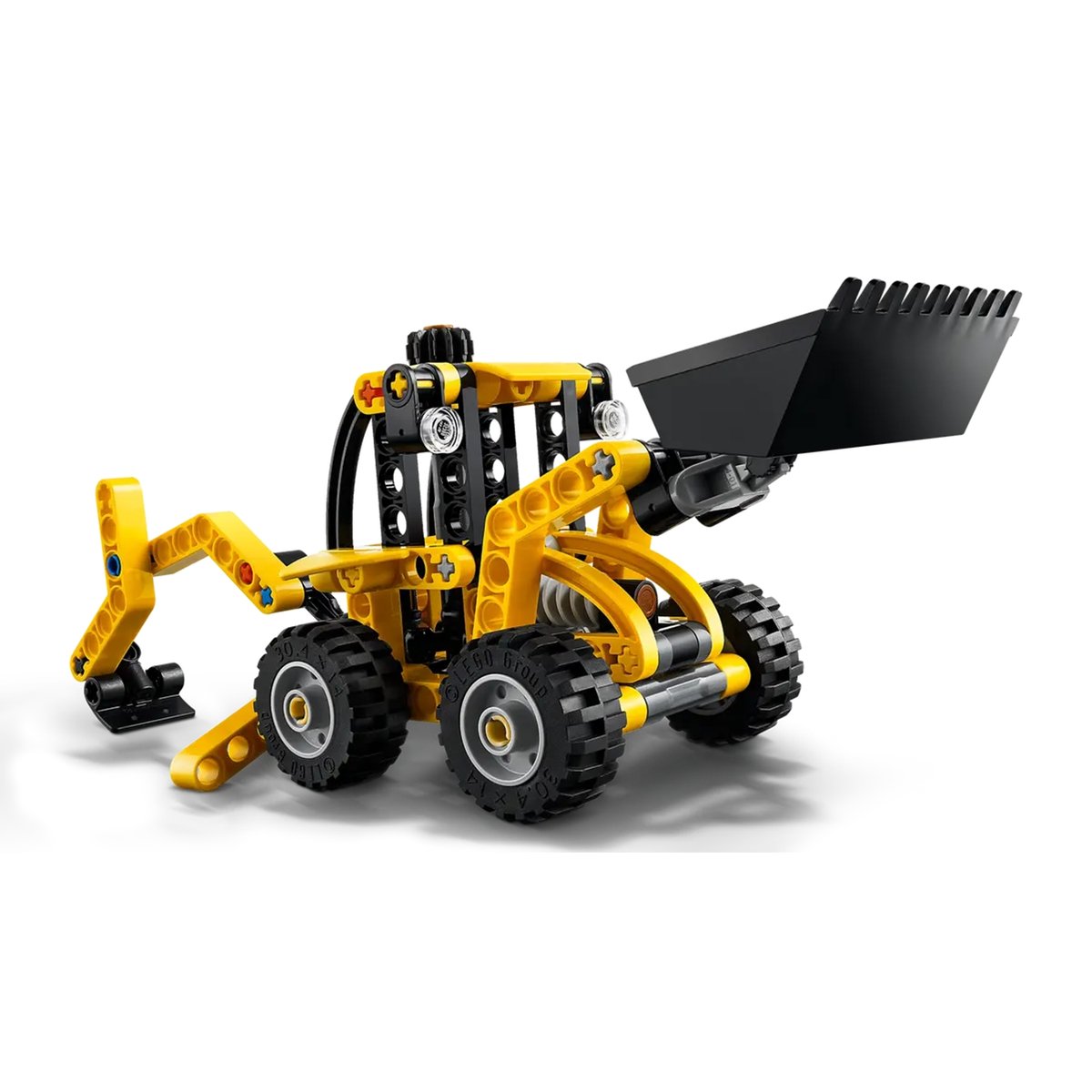 Le tractopelle multicolore, LEGO