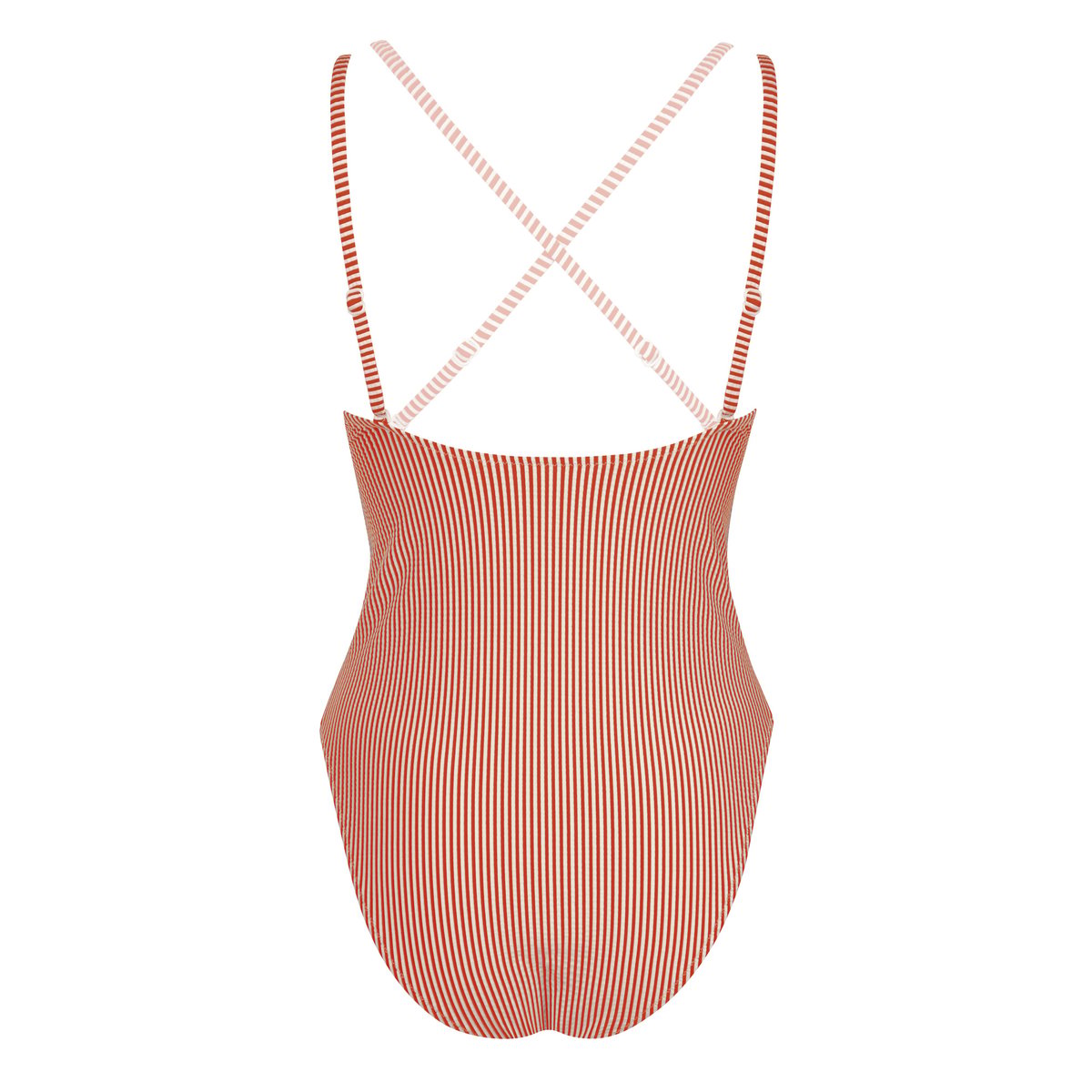Maillot de bain une pièce sans armatures LASCARI rouge, LISCA