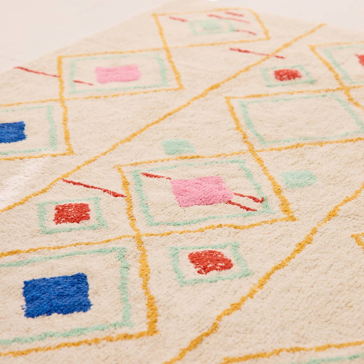 Tapis intérieur rectangulaire berbère TOVA multicolore, SWEEEK