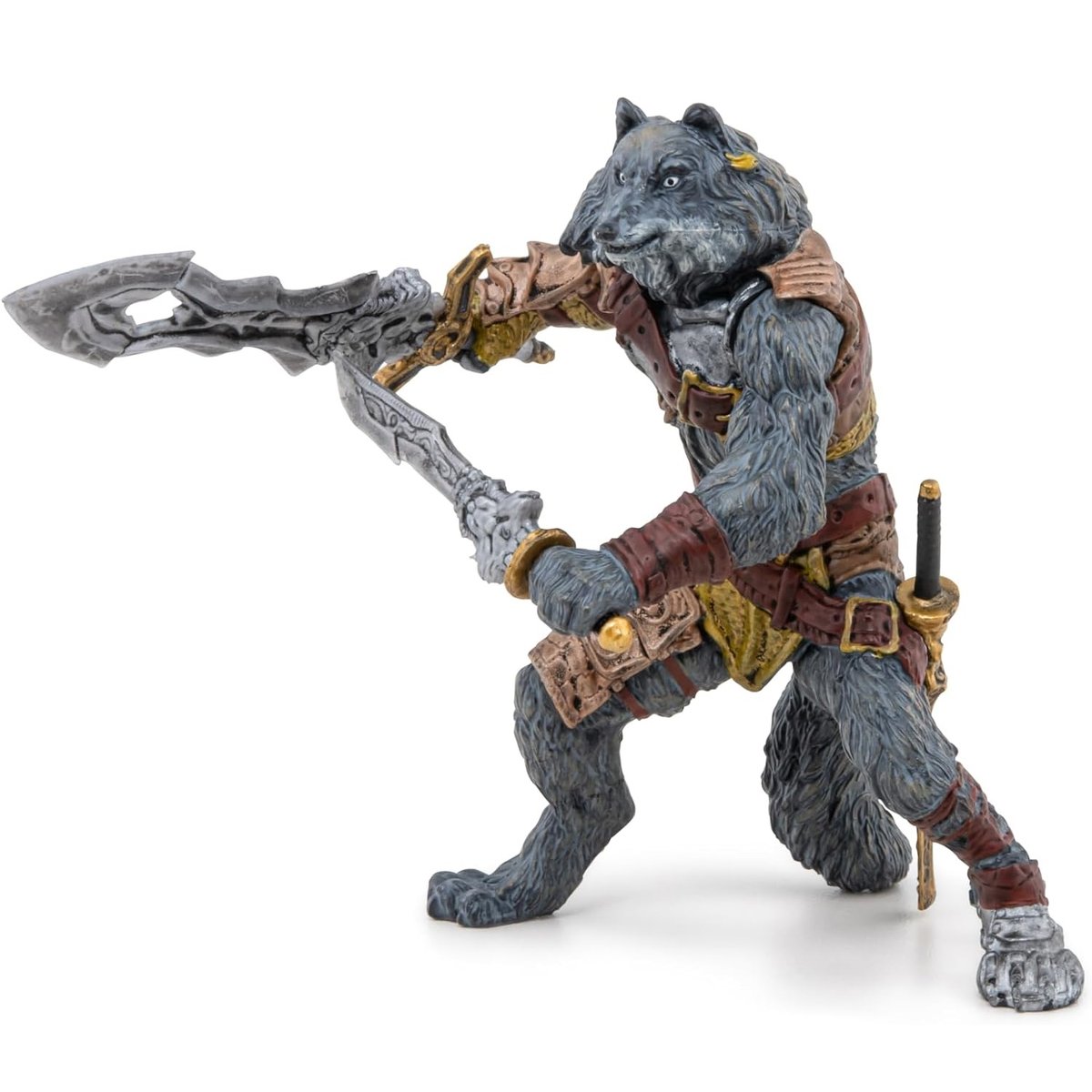 Figurine Mutant loup gris, PAPO