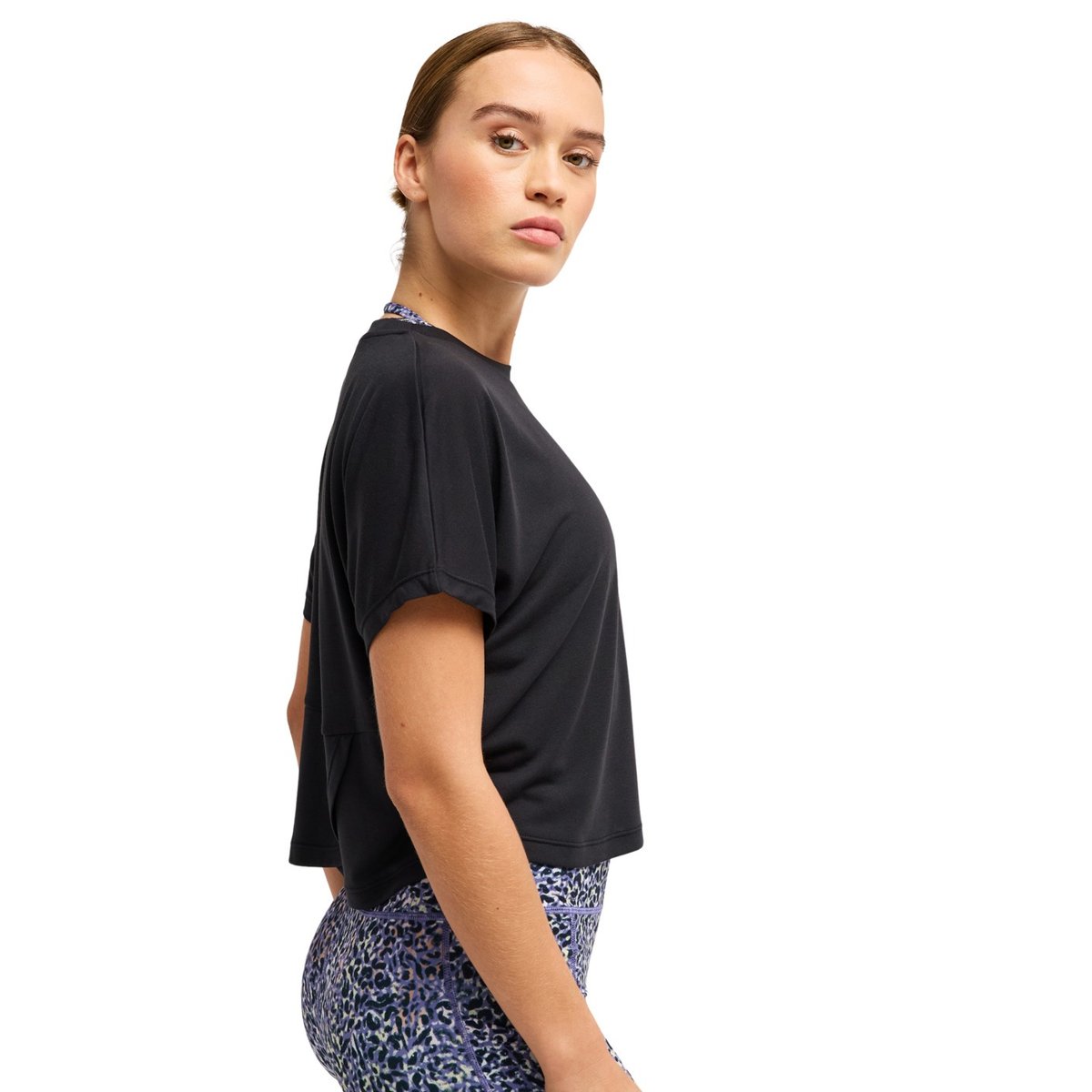 T-Shirt technique à manches courtes EVERYDAY FLOW. noir anthracite, ROXY